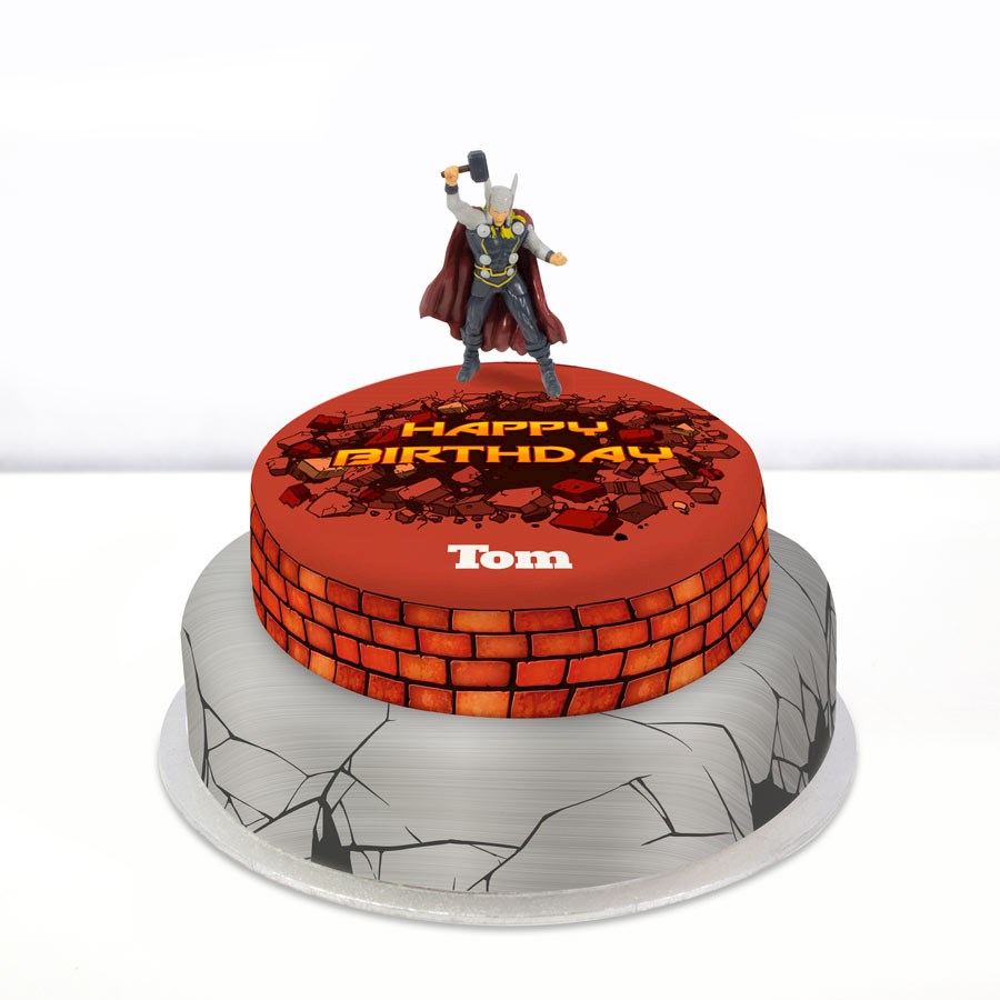 Spiderman and Thor Cake – Etoile Bakery